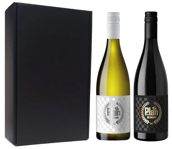 Sada 2 vín - Cotes du Rhone Le Plan RS, 2x0,75l