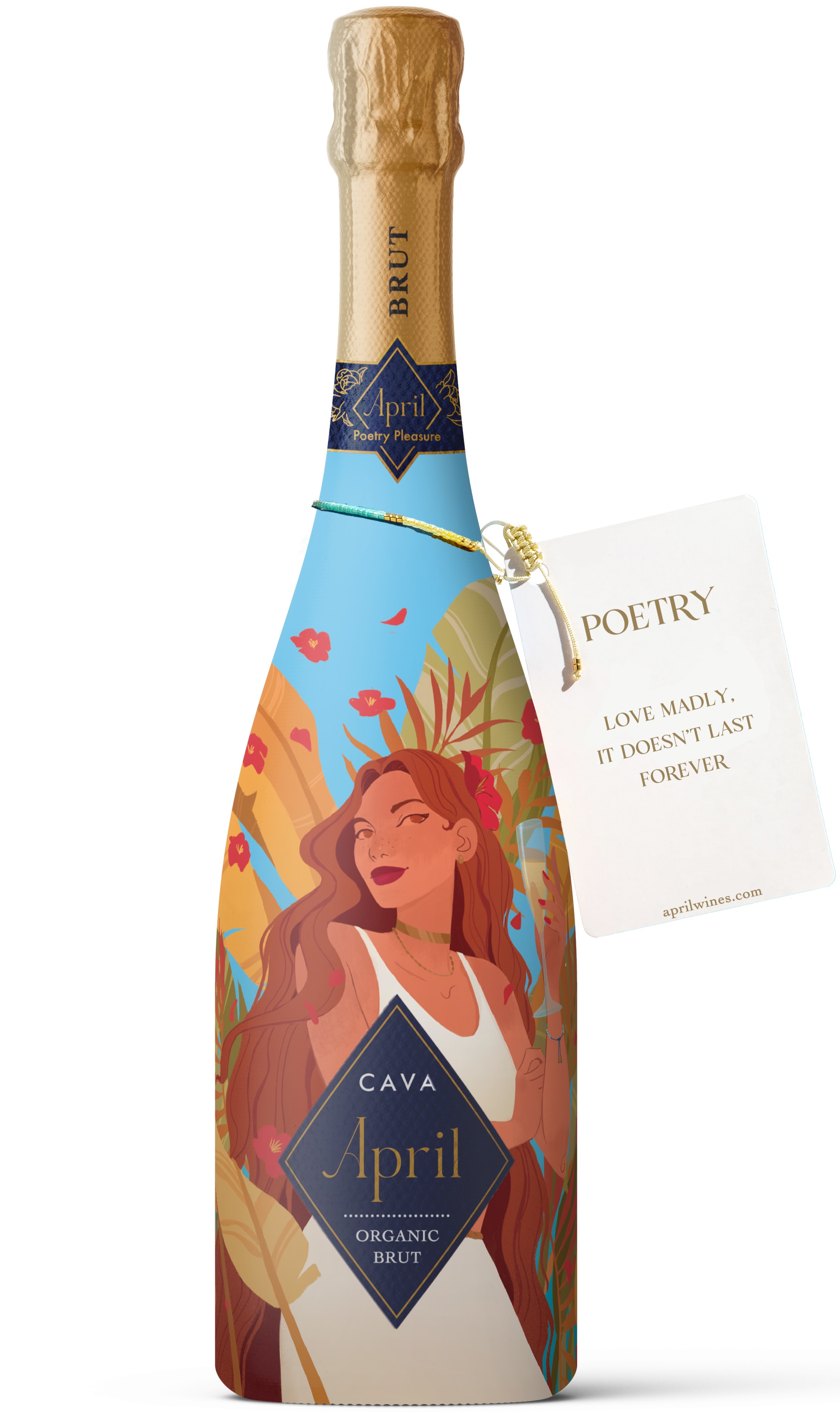 Cava April Organic Brut Blanco, 0,75l