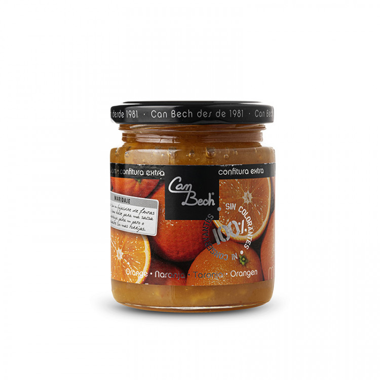 Can Bech Džem ze sladkého pomeranče, sklo 285g
