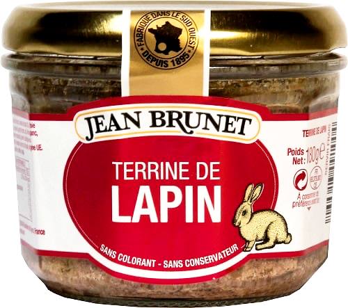Jean Brunet Králičí paštika, 180g