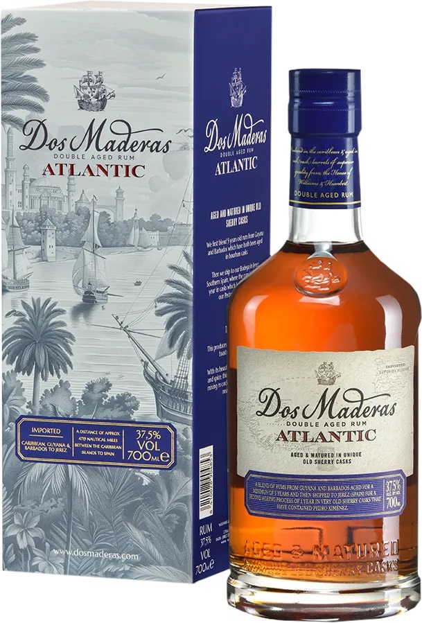 Dos Maderas Atlantic 37,5% 0,7 l (karton)