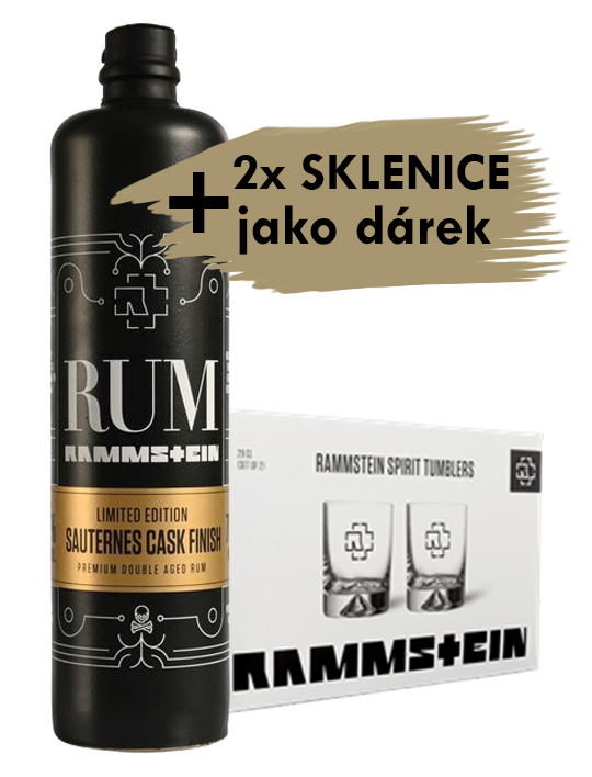 Rammstein rum Limited Edition #9 Sauternes Cask 46% 0,7l (holá láhev)