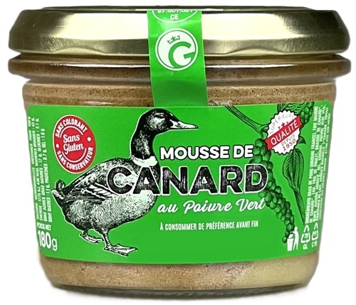 Gourmet Partners Kachní pěna se zeleným pepřem, 180g