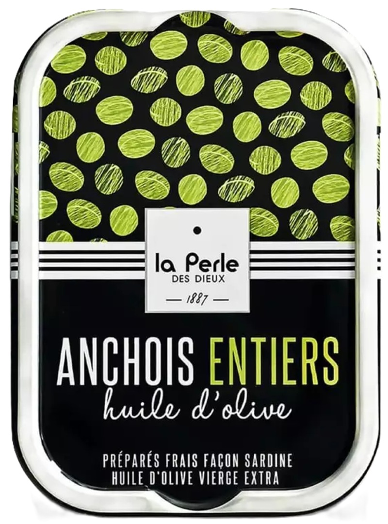 La Perle des Dieux La Perle Pečené francouzské ančovičky v olivovém oleji, 115g