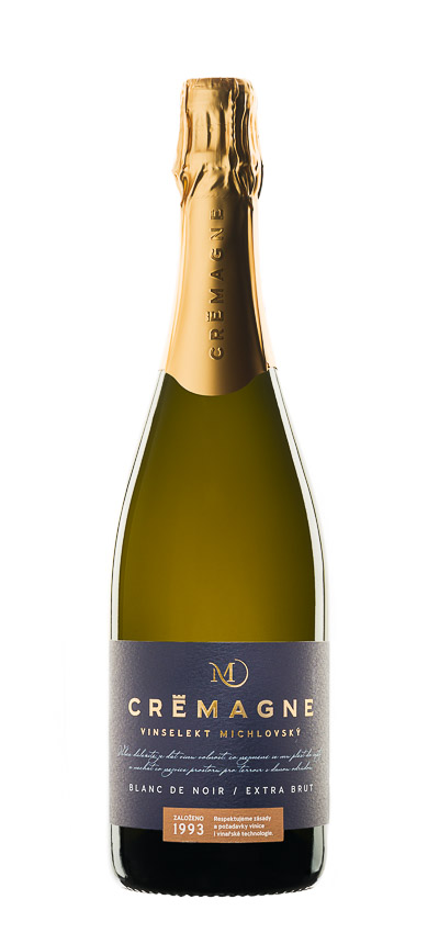 Crémagne Blanc de Noir 2010, Extra Brut, Michlovský, 0,75l