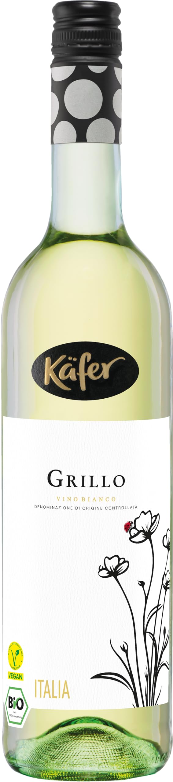 Käfer Grillo DOC, 0,75l (holá lahev)