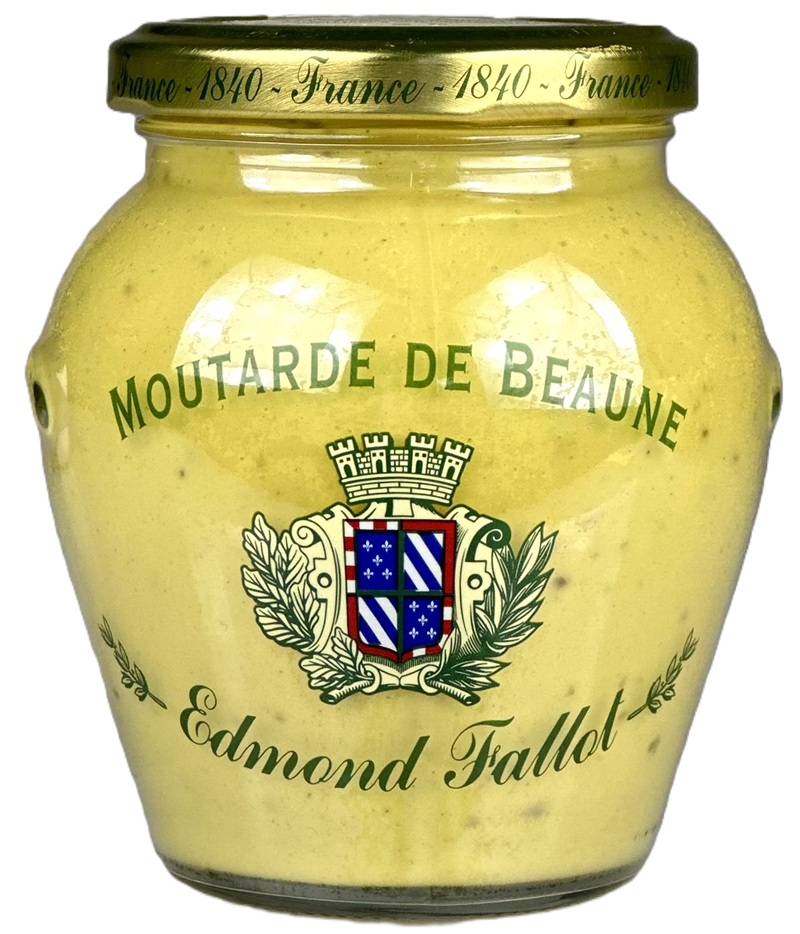 Edmond Fallot Dijonská hořčice s zeleným pepřem, 310g- sklo