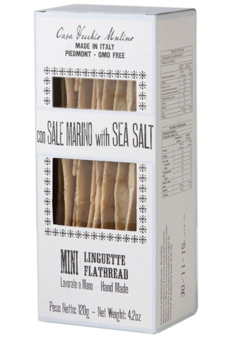 Casa Vecchio Mulino Křupavé tyčinky mini Linguette s mořskou solí, 120g