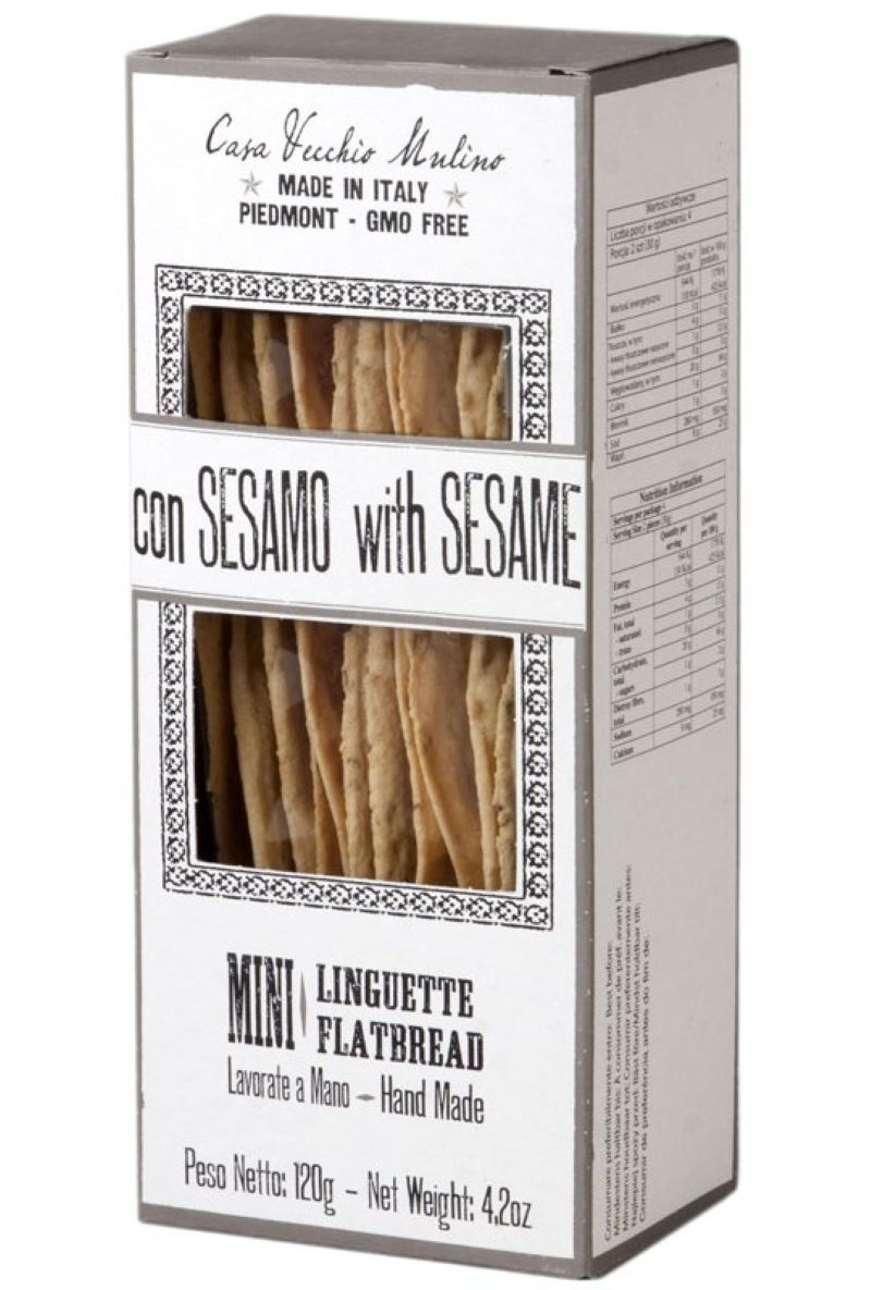 Casa Vecchio Mulino Křupavé tyčinky mini Linguette s sezamem, 120g
