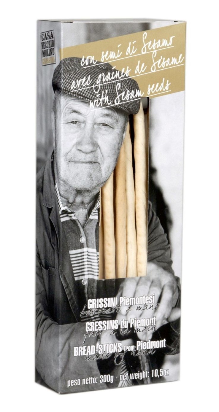 Casa Vecchio Mulino Tyčinky Grissini s sezamem, 300g