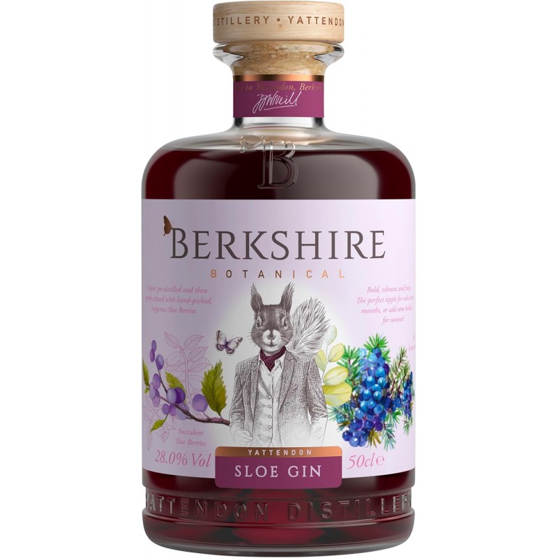 Berkshire Morrelo Sloe gin 28% 0,5 l (holá láhev)