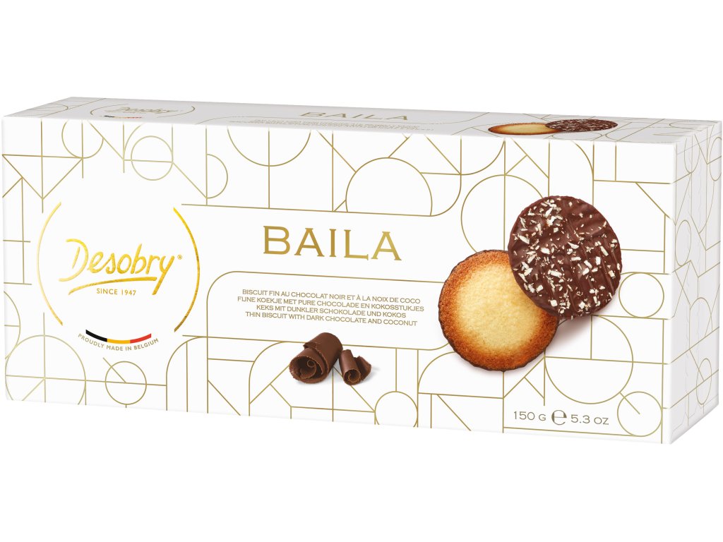 DESOBRY Sušenky Baila, 150g