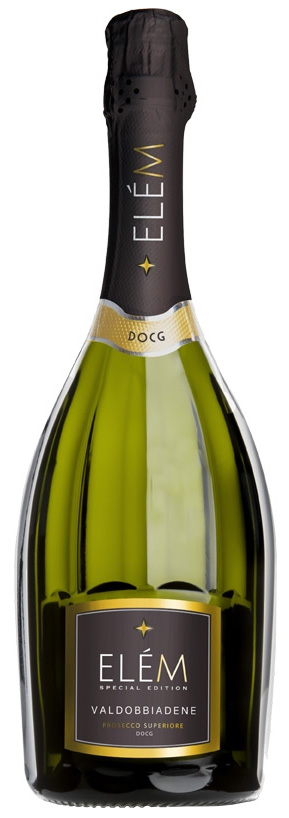 Prosecco DOCG Valdobbiadene, Elém, Brut, 0,75l