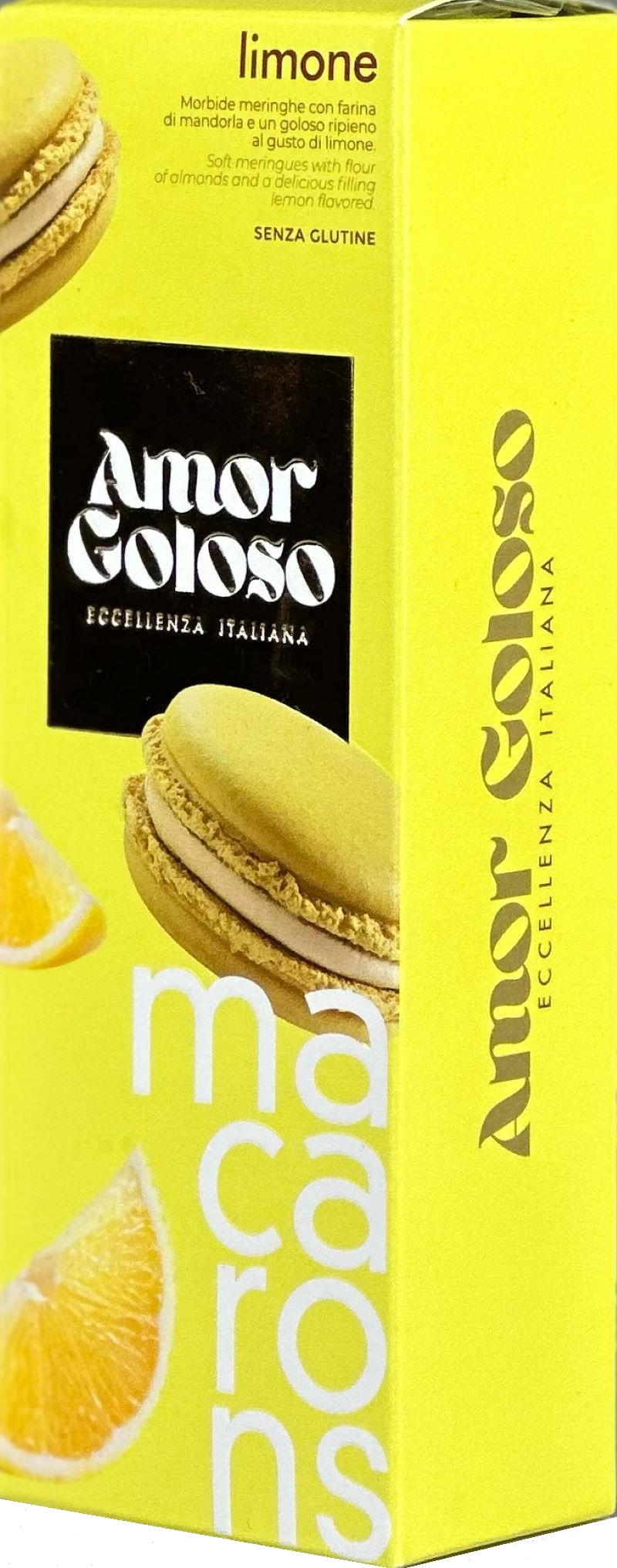 Amor Goloso Makrónky s citronem, 90g
