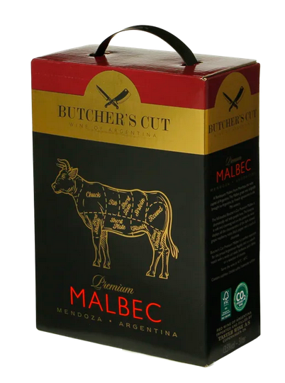 Butcher's Cut Premium Malbec, Bag in Box, 3l