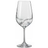Sklenice na víno Turbulence, Crystalex, 350ml, 2ks