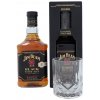 73228 jim beam black sklenicka gift box 43 0 7l