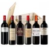 degustacni balicek bordeaux extra v drevene krabici 6x0 75l