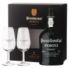 80842 porto presidential tawny darkova kazeta se 2 sklenickami 19 0 75l 2
