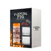 Flaming Pig Black Cask Glass Pack, 40%, 0,7l1