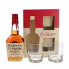 Maker´s Mark + 2 sklenice, Gift Box, 45%, 0,7l