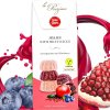La Preziose Le Preziose želatinové bonbóny s ovocnou šťávou z borůvek a  granátového jablka, 200g