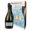 prosecco col monier extra dry darkove baleni s 2 sklenickami 0 75l