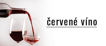červené víno
