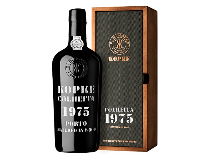 Kopke Colehita 1975 v dřevěné krabičce
