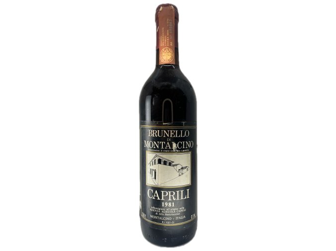 1981 Brunello di Montalcino (Caprili) A2