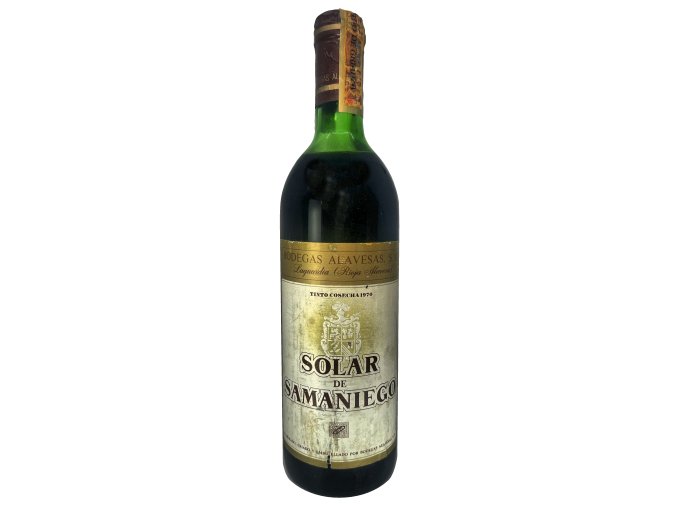 1970 Rioja Solar de Samaniego (Bodegas Alavesas) A2 DP