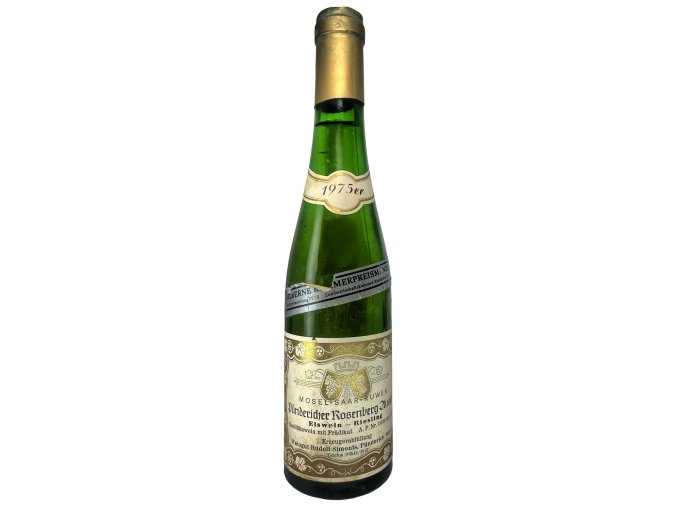 1975 Pundericher Rosenberg Auslese Riesling Eiswein (Simonis) 0,375l B1 DP