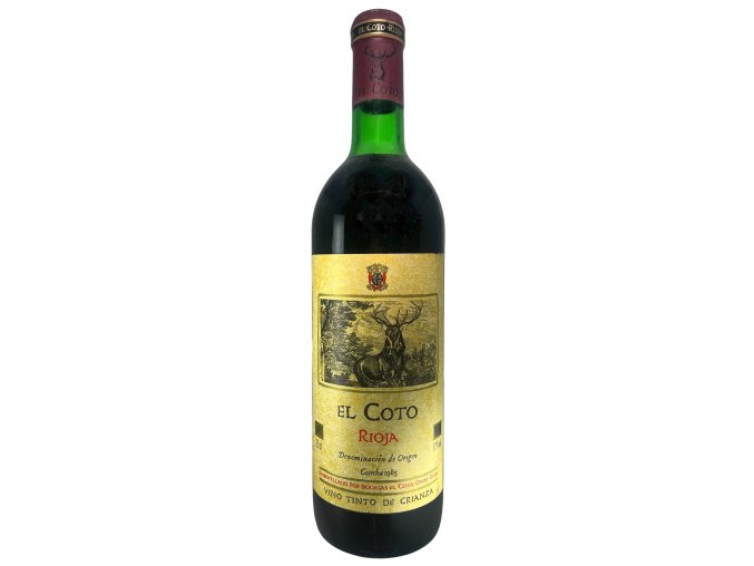 1985 Rioja Crianza (Bodegas El Coto) A5 DP