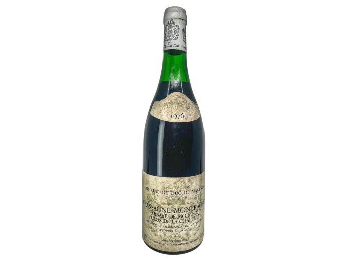 1976 Chassagne Montrachet 1er Cru (Domaine du Duc de Magenta) A6
