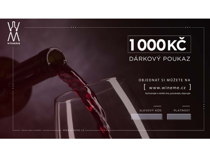 Dárkový poukaz 1000