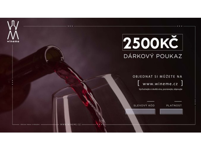 Dárkový poukaz 2500