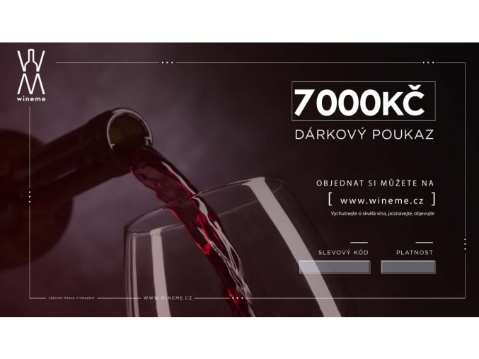 Dárkový poukaz 7000