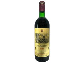 1985 Rioja Crianza (Bodegas El Coto) A5 DP