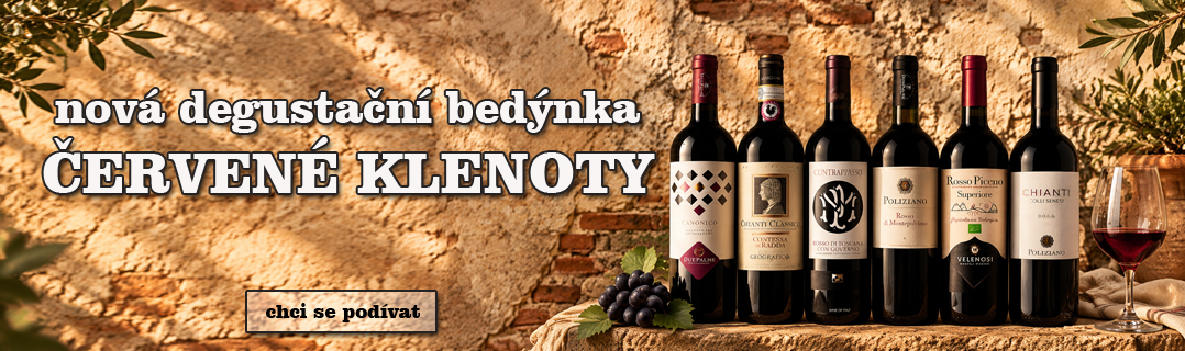Nová degustační bedýnka italských červených vín