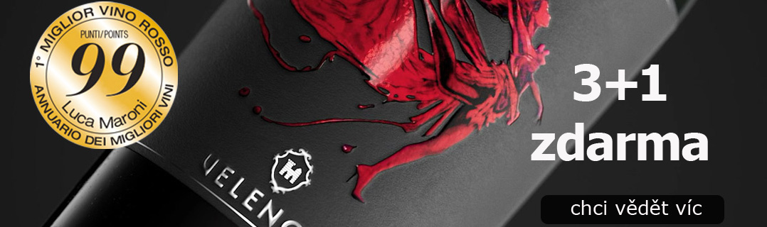 NINFA Marche Vino Rosso 3+1 zdarma