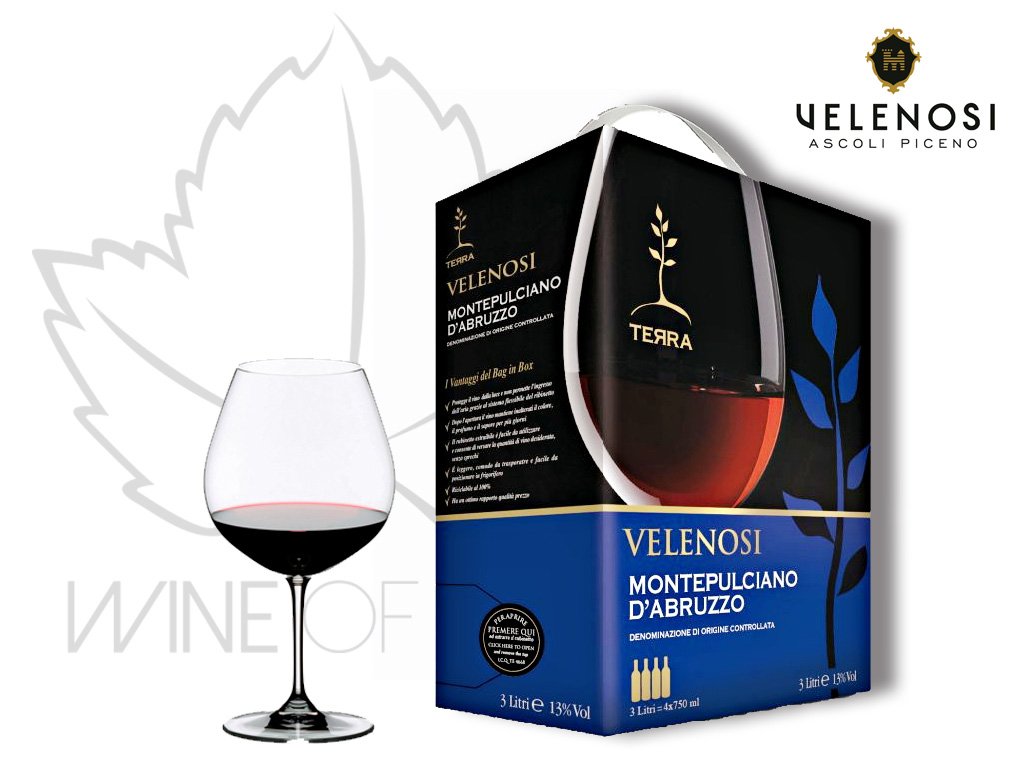 BiB Montepulciano d´Abruzzo Velenosi vini