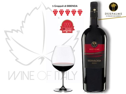 Salice Salentino Rosso SELVAROSSA Riserva DOP Due Palme