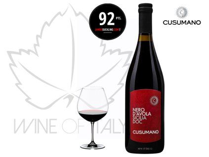 Nero d’Avola Sicilia rosso DOC Cusumano