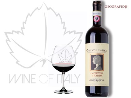 Chianti Classico CONTESSA DI RADDA DOCG Geografico