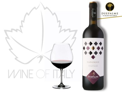 CANONICO Negroamaro Salento IGP, Due Palme, Puglia, wineofitaly.cz