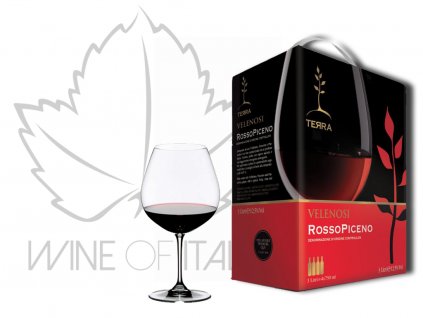 červené víno Bag in Box (3 litry) Rosso Piceno DOC Velenosi - wineofitaly.cz