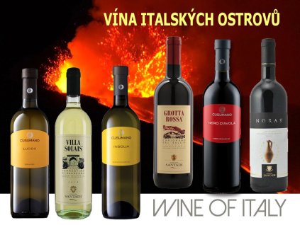 degustační bedýnka Vína italských ostrovů