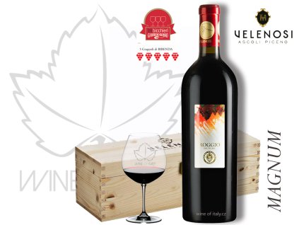 Roggio del Filare Rosso Piceno Superiore DOC MAGNUM Velenosi Vini Marche