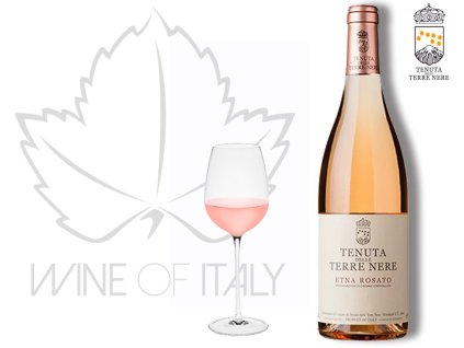 růžové víno Etna Rosato DOC Tenuta delle Terre Nere Itálie