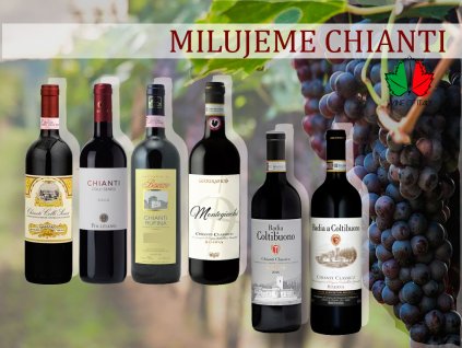 degustační bedýnka Milujeme chianti 2